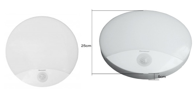 Đèn cảm biến hồng ngoại ốp trần PS329A-10W